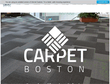 Tablet Screenshot of carpet-boston.com